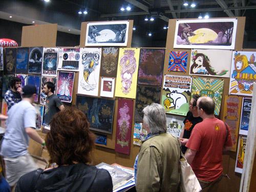 Flatstock at SXSW 2008