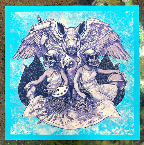 John Baizley: Coliseum mini print (RAER)