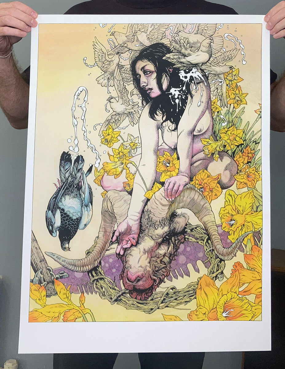 Test Print: John Baizley - Kvelertak Meir - Original version