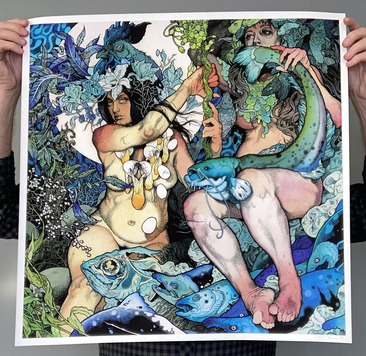 John Baizley: Baroness - Blue Giclée Printer's Proof (RAER)