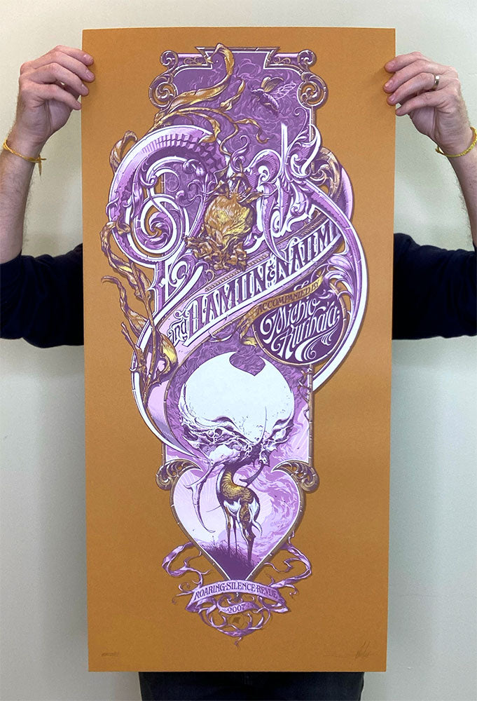 Aaron Horkey: Boris Roaring Silence Revue (orange / RAER)