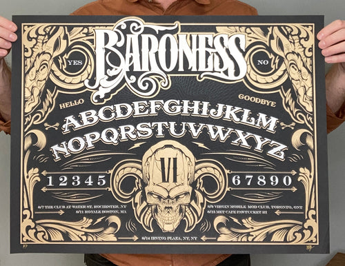 Hydro74: Baroness Tour Poster Artist Proof (RÆR)