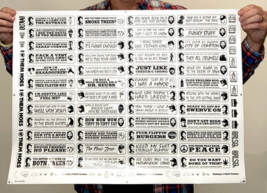 Dr. Dre Sticker Pack uncut sheet (RÆR)
