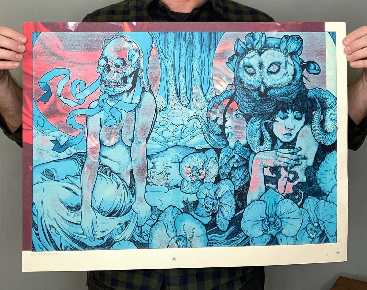 Test Print: John Baizley Kvelertak Monochrome edition (RAER)