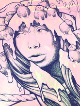 Test print: John Baizley Baroness Purple + Kvelertak (RAER)