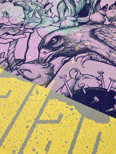 Test print: John Baizley Baroness Purple + Kvelertak (RAER)