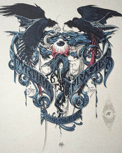 Aaron Horkey: Furthur Frames Anniversary print