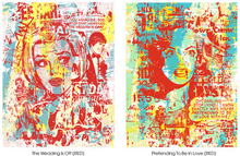 Greg Gossel: The Wedding is Off / Pretending to Be In Love prints