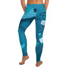 Blue Freestyle Leggings