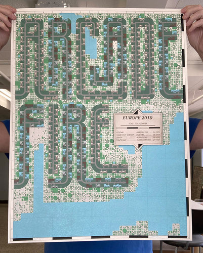 Mike Davis: Arcade Fire / Europe 2010 (Artist Proof - RAER)