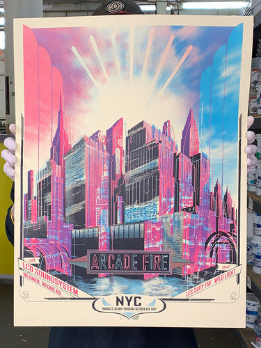 Arcade Fire: NYC 2007 Artist Proof (RAER)