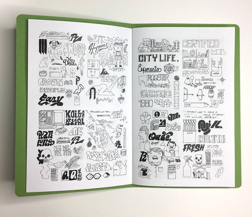 Mike Davis: Collected Sketches zine