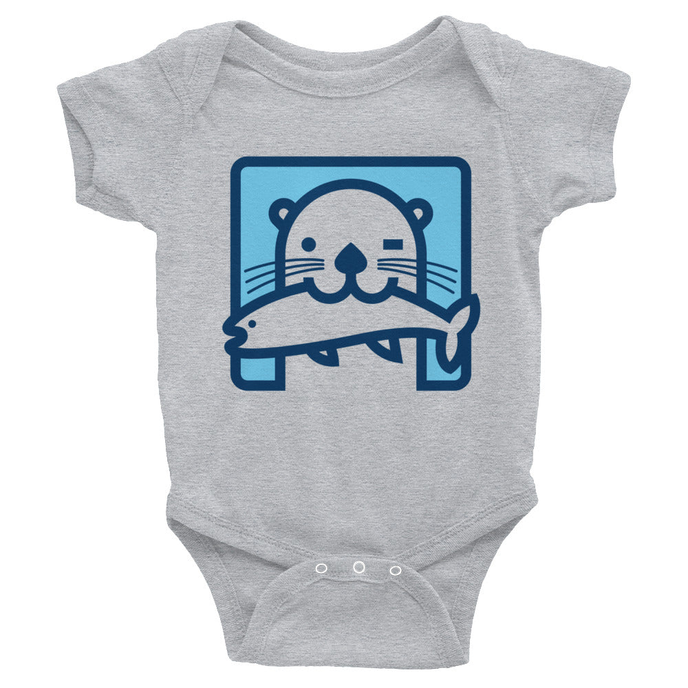 Winking Otter Infant Onesie