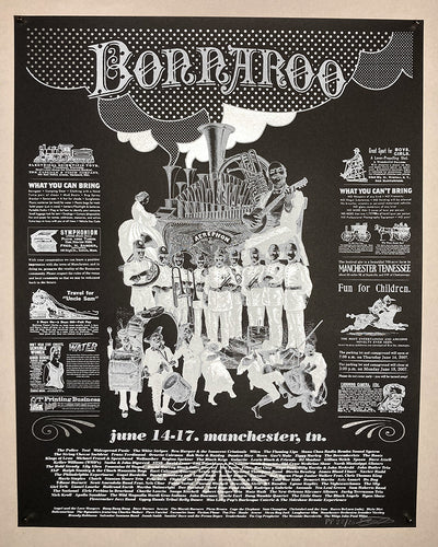 Bonnaroo 2007: Black / Silver Printer's Proof (RAER)