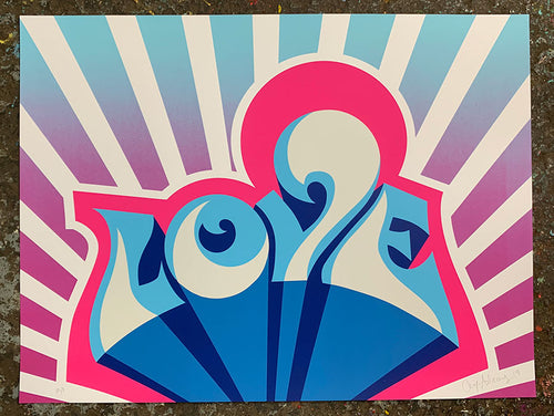 Cey Adams: LOVE - Art For Tibet version (RAER)