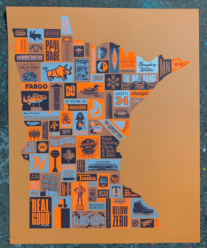 Aaron Draplin: Thank You Minnesota (Variant / AP - RAER)