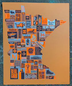 Aaron Draplin: Thank You Minnesota (Variant / AP - RAER)