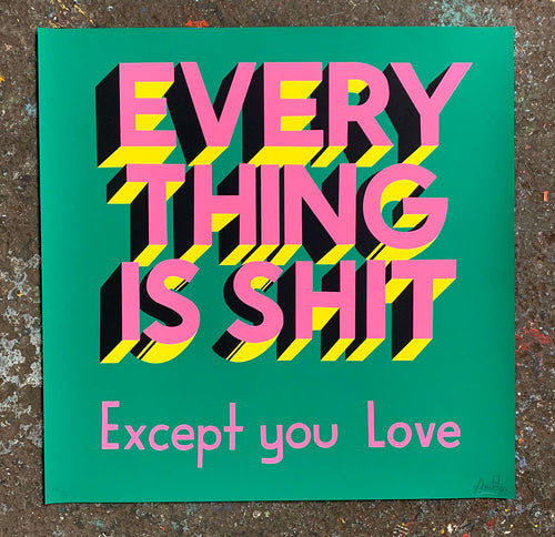 Stephen ESPO Powers: Everything Is Shit (Printer's Proof - RAER)