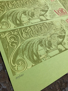 Aaron Horkey: Big Brain Comics Gift Certificate Sheet (RAER)