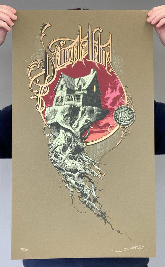 Aaron Horkey: Dianogah & Helms print (RAER)