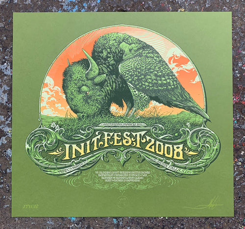 Aaron Horkey: InitFest 2008 Printer's Proof (RAER)