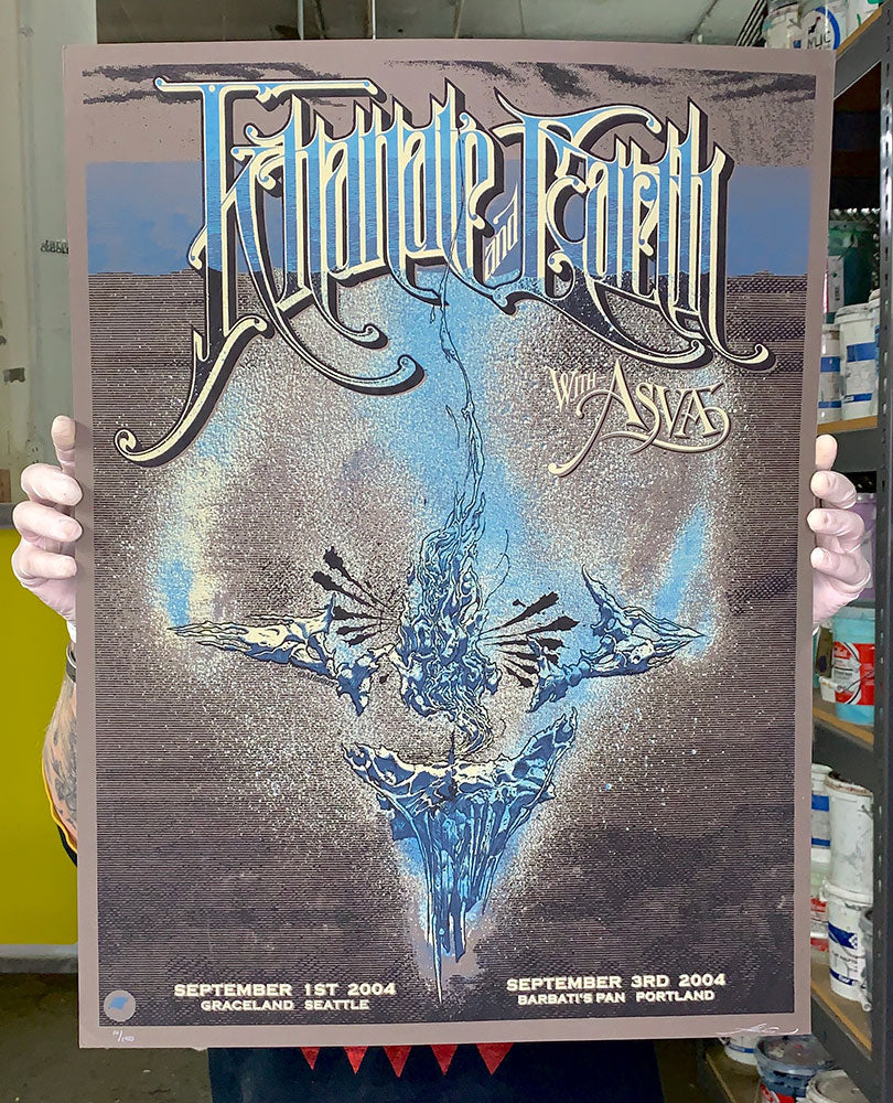 Aaron Horkey / Wes Winship: Khanate / Earth print (RAER)