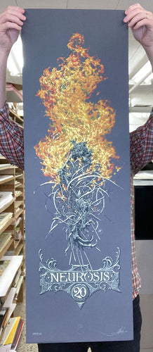Aaron Horkey: Neurosis 20th Anniversary variant Printer's Proof (RAER)