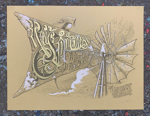 Aaron Horkey: Red Sparowes print 2007 (RAER)