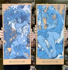 John Baizley: Baroness - Blue Record Printer's Proofs (RAER)