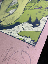 John Baizley: Baroness - Blue Record GREEN edition Printer's Proofs (RAER)