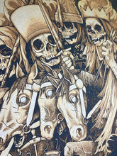 John Baizley: Four Horsemen - Gold On Black Printer's Proof (RAER)