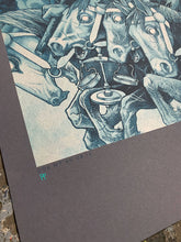 John Baizley: Four Horsemen Metallic Blue variant Printer's Proof (RAER)