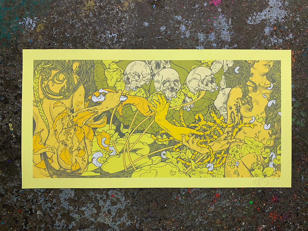 John Baizley: Phantom Limb - Yellow Printer's Proof (RAER)