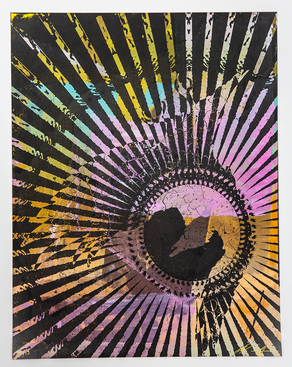 Jacob Bannon x Thomas Hooper: JBXTH IV Monoprint #02