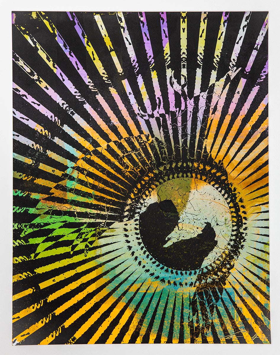 Jacob Bannon x Thomas Hooper: JBXTH IV Monoprint #05