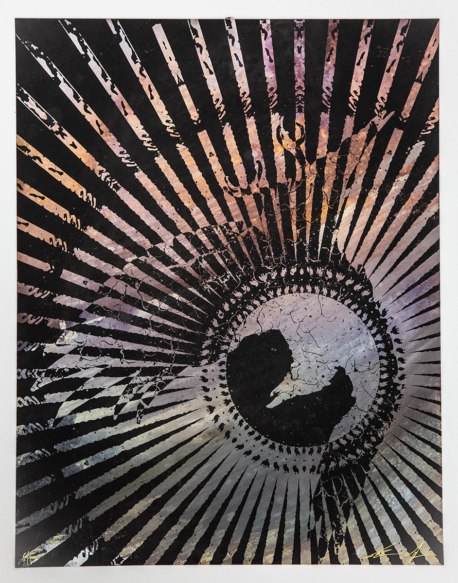 Jacob Bannon x Thomas Hooper: JBXTH IV Monoprint #06
