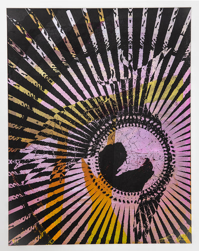 Jacob Bannon x Thomas Hooper: JBXTH IV Monoprint #08