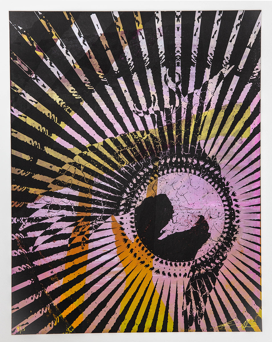 Jacob Bannon x Thomas Hooper: JBXTH IV Monoprint #08