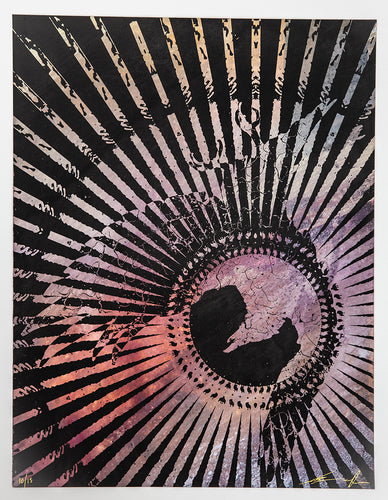 Jacob Bannon x Thomas Hooper: JBXTH IV Monoprint #10