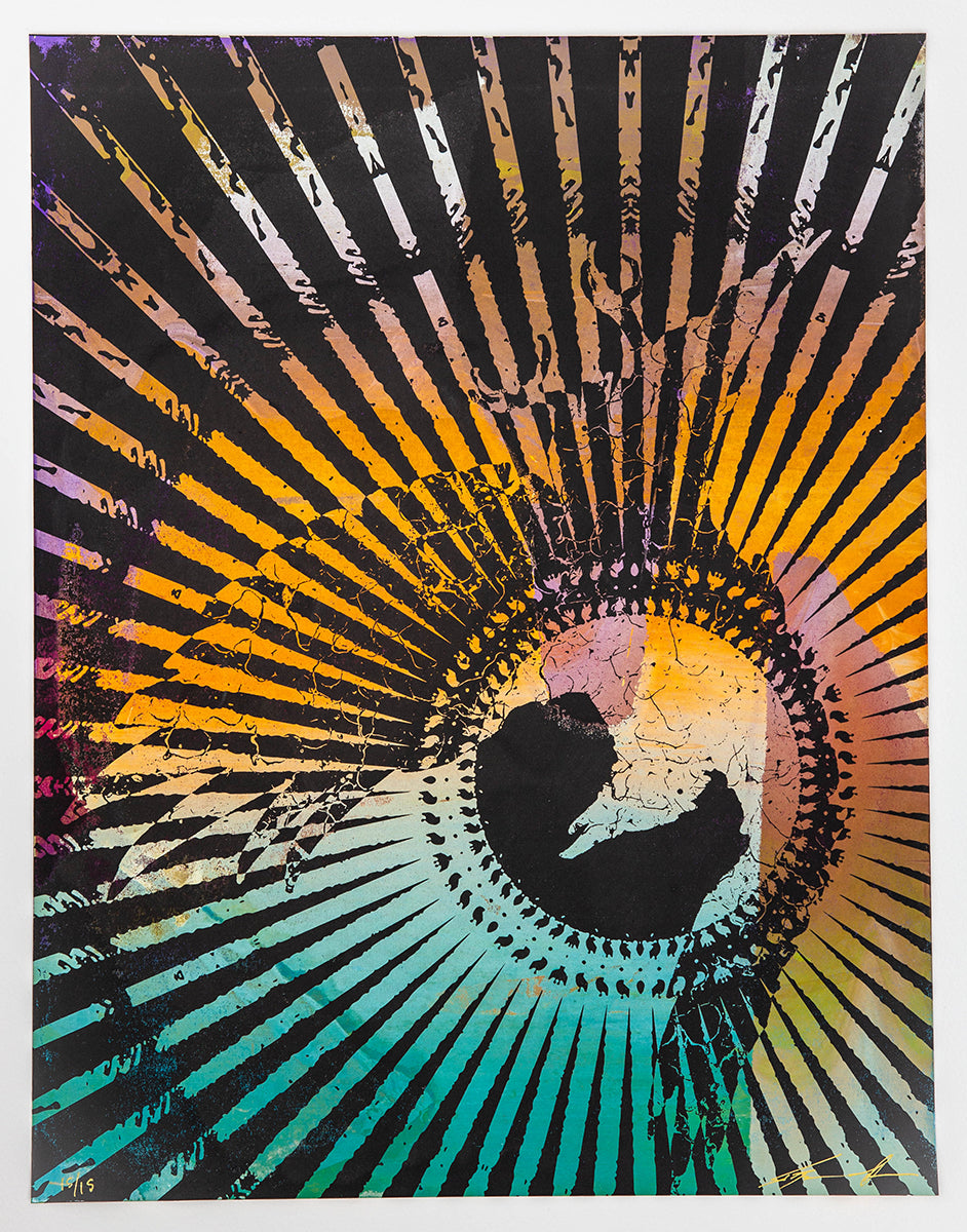 Jacob Bannon x Thomas Hooper: JBXTH IV Monoprint #15