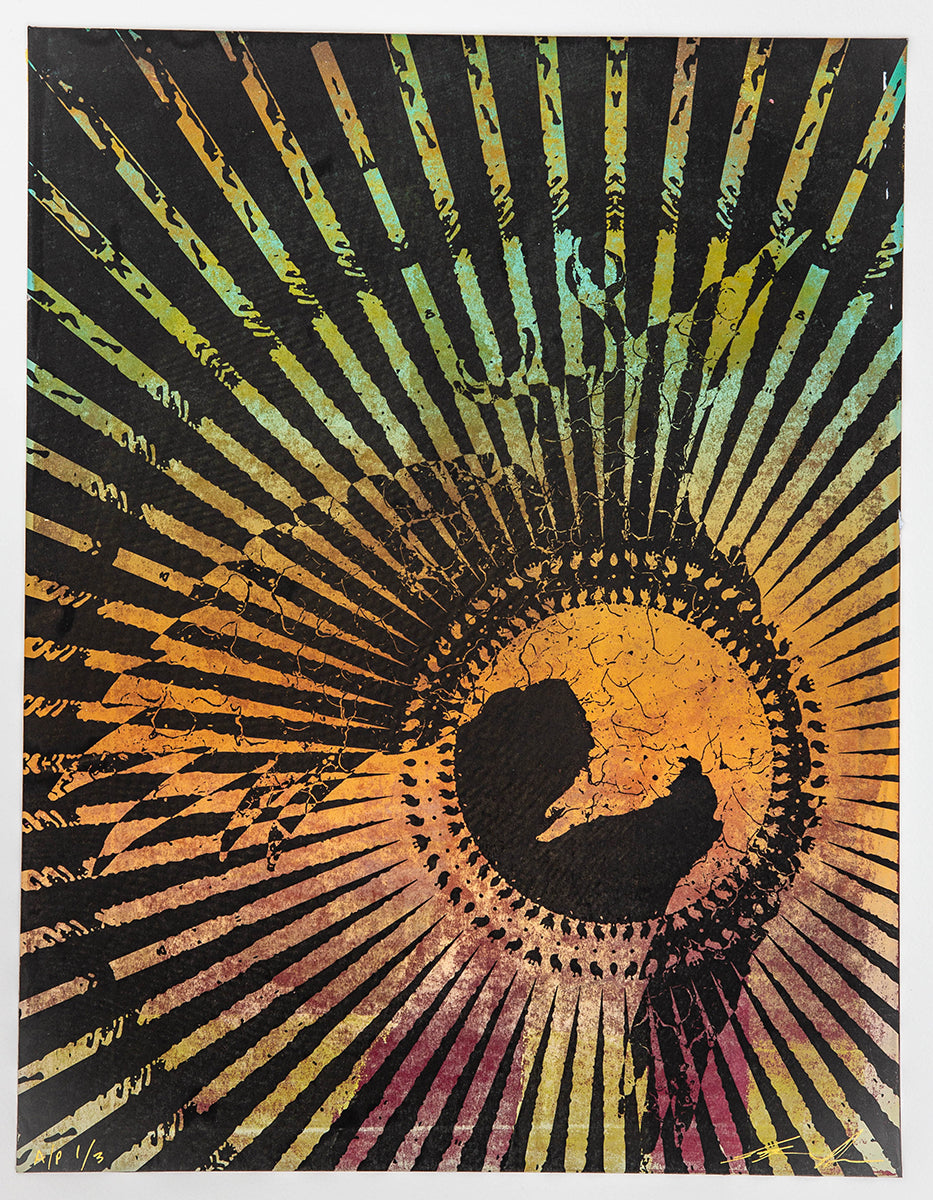 Jacob Bannon x Thomas Hooper: JBXTH IV Monoprint AP #1