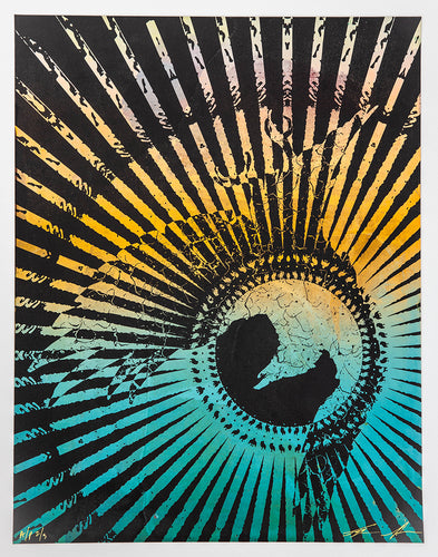 Jacob Bannon x Thomas Hooper: JBXTH IV Monoprint AP #2