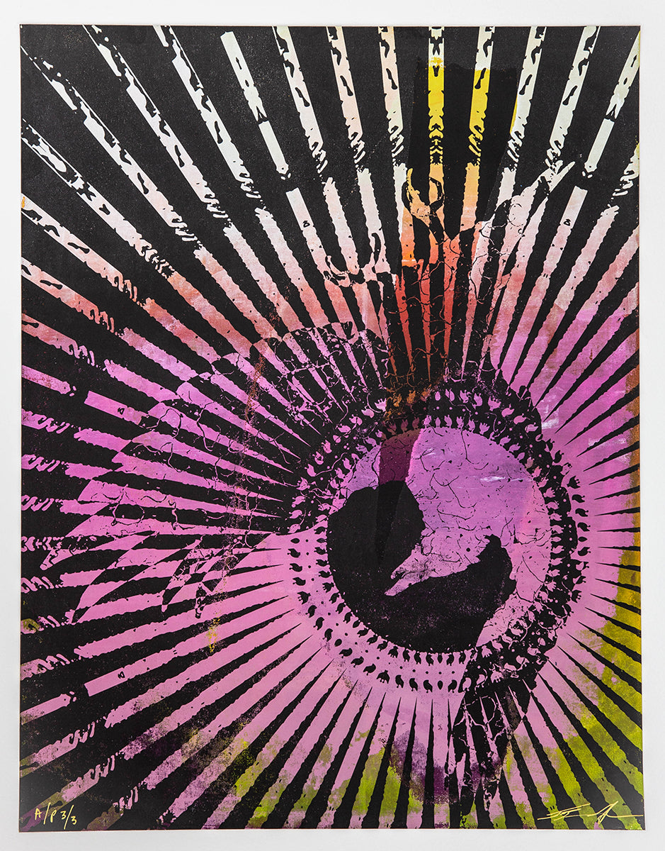Jacob Bannon x Thomas Hooper: JBXTH IV Monoprint AP #3