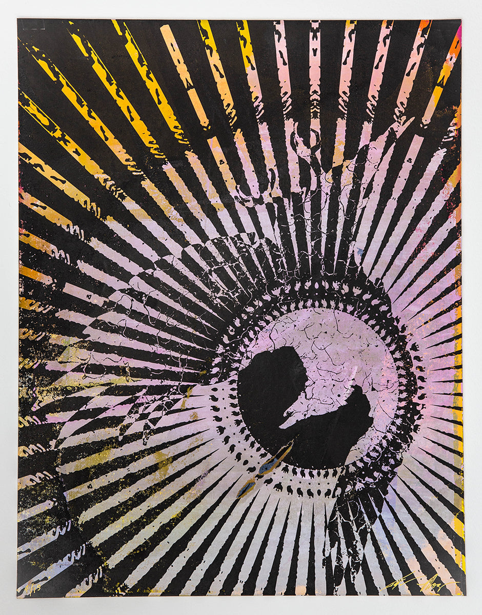 Jacob Bannon x Thomas Hooper: JBXTH IV Monoprint #X4