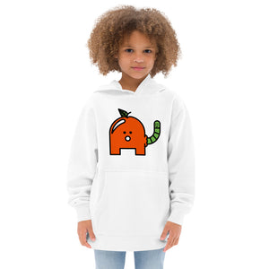 Alphabet kids fleece hoodie: A