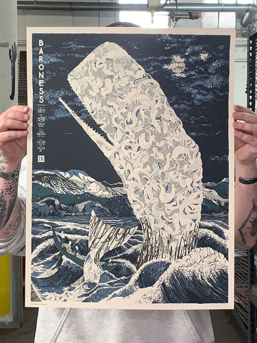 Landland: Baroness 2013 tour poster Printer's Proof (RAER)
