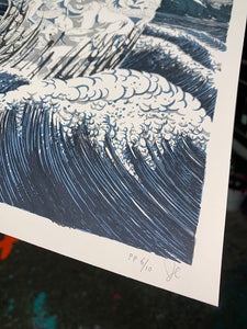 Landland: Baroness 2013 tour poster Printer's Proof (RAER)