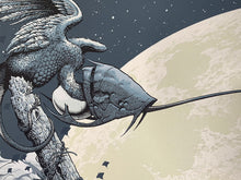 Aaron Horkey: Whale Bone Grove Blue print