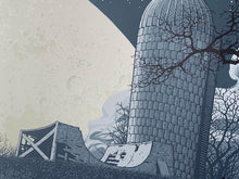 Aaron Horkey: Whale Bone Grove Blue print