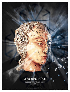 Arcade Fire: Reflektor Tour Poster #4